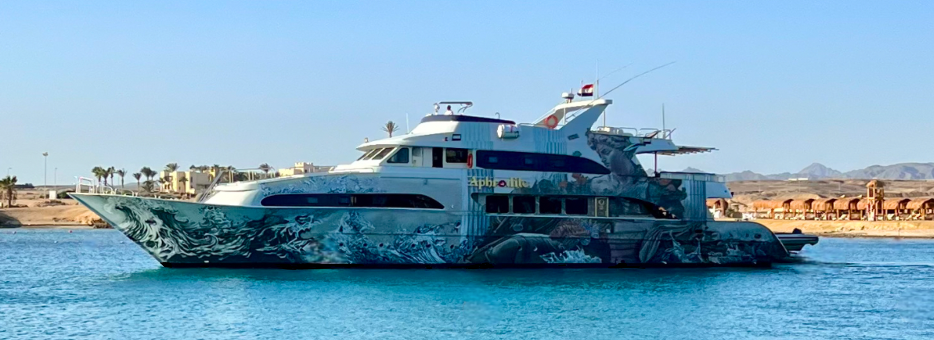 Modernes Tauchsafariboot